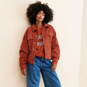 Favorite Daughter Mischa Corduroy Jacket Medium